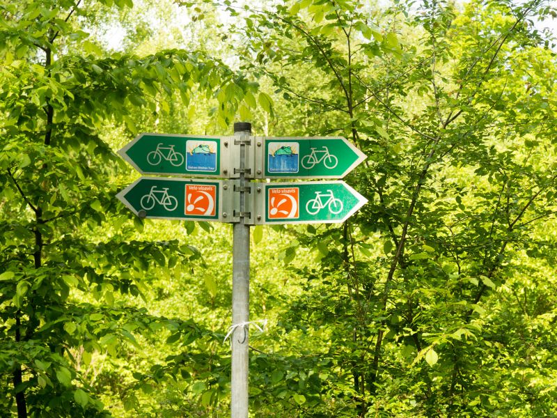 There is a network of excellent bike paths in Saarland