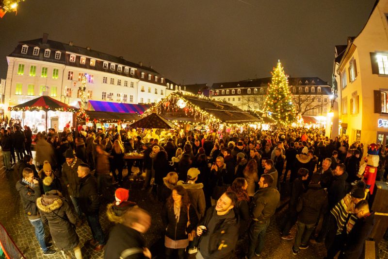 Christmas market at Sankt Johanner Markt