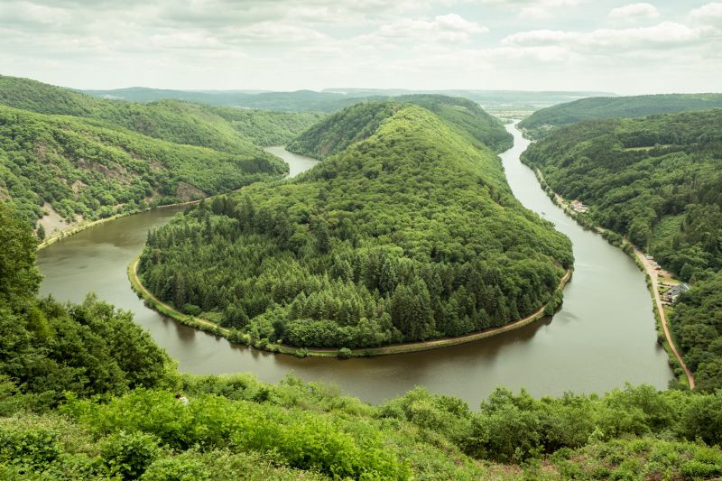 Saarschleife near Mettlach